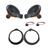 Pachet difuzoare auto usi Fata Mercedes-Benz C Class W204 2011-2015 Hertz Dieci 80 W