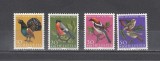 A12 S6 1 - Timbre foarte vechi - Elvetia - pasari - pro juventute 1968, Fauna, Nestampilat