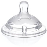 Chicco Natural Feeling Step-up tetină pentru biberon 4m+ Adjustable 2 buc