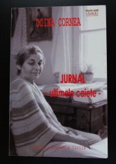 Doina Cornea - Jurnal. Ultimele caiete