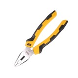 Cumpara ieftin Cleste combinat, otel carbon, 20 cm, negru galben