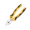Cleste combinat, otel carbon, 20 cm, negru galben