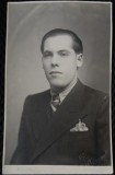 Fotografie tip Carte Postala, Portret de barbat, 1936