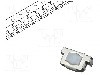 Microintrerupator, 6x3.5x3.5mm, OFF-(ON), SPST, PANASONIC - EVQP44B3M