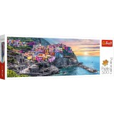 PUZZLE TREFL 500 PANORAMA ORASUL VERNAZZA