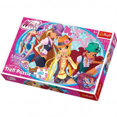 Puzzle Winx Club 160 pcs - Vacanta in oras 15296 Trefl foto