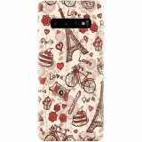 Husa silicon pentru Samsung Galaxy S10, Paris Love