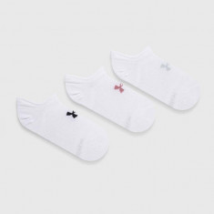 Under Armour sosete Essential No Show 3-pack culoarea alb