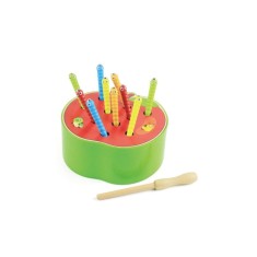 Joc de pescuit magnetic &ndash; Măr, 7Toys