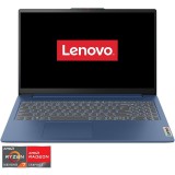 Laptop Lenovo IdeaPad Slim 3 15ABR8 cu procesor AMD Ryzen&trade; 7 5825U pana la 4.5GHz, 15.6 Full HD, 16GB DDR4 RAM, 512GB SSD, AMD Radeon&trade; Graphics, No OS, AMD Ryzen 7