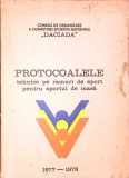 PROTOCOALELE TEHNICE PE RAMURI DE SPORT-COMISIA DE ORGANIZARE A COMPETITIEI SPORTIVE NATIONALE DACIADA-265875