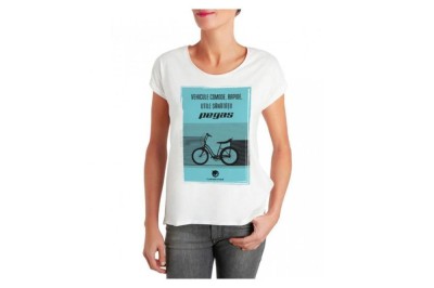 Tricou Pegas femei, model vehicule comode, rapide, utile sanatatii, marime foto