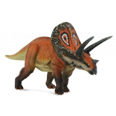 Figurina Torosaurus Collecta, plastic, 14 x 8 cm, 3 ani+ foto