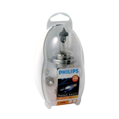 Set Becuri Auto De Rezerva H4 Philips EasyKit 12V foto