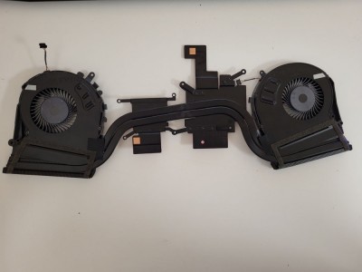 Set coolere cu sistem de racire Laptop Gaming, HP, Pavilion 17-CD, TPN-C142, L58909-001, L56873-001, AT2K9003DC0, 7H2140, ND85C14-18K14, ND85C15-18K15 foto