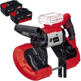 Einhell TE-MB 18/127 Li PXC + Twinpack - Fierastrau cu banda 13x1141 mm + Set 2 acumulatori Li-Ion 18 V 4 Ah