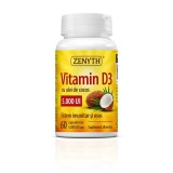 Vitamina D3 5000 UI, 60 capsule, Zenyth