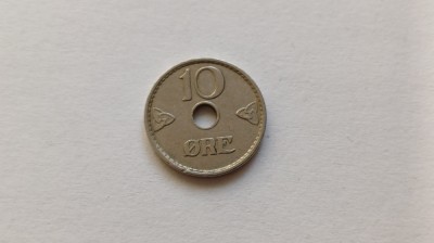 Norvegia-10 Ore 1937 foto