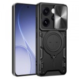 Husa pentru Oppo Reno15 Pro, Techsuit, CamGuard Pro, Neagra