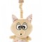 Jucarie de plus pentru carucior/patut 4Baby SQUEEZE Vulpi Maro/Bej
