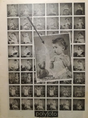 reclamă interbelică atelier foto PolyFoto, str. Edgar Quinet, Nr.9, București foto