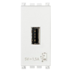 Priza USB tip A 5V 1,5A 1M Vimar Arke alb 19292.B