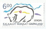 |Danemarca, Groenlanda, Europa CEPT, 1999, MNH, Nestampilat