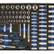 Set chei cu clichet 1/4&quot;-1/2&quot;, 80 piese, GEKO G10833A