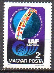 UNGARIA 1983, Astronautica, MNH, serie neuzata
