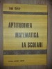 Aptitudinea matematica la scolari- Ioan Berar