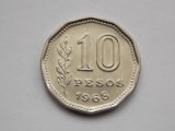 10 PESOS 1968 ARGENTINA
