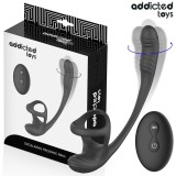 Addicted Toys-Plug Anal cu Vibrație, Mișcare 360&ordm; și Stimulator