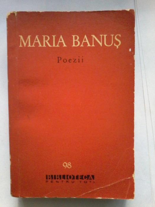 Maria Banus - Poezii