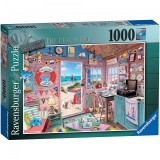 Cumpara ieftin PUZZLE COLIBA LA PLAJA, 1000 PIESE, Ravensburger