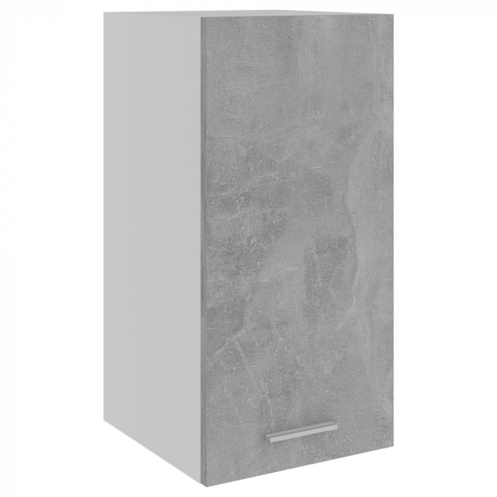 vidaXL Dulap suspendat, gri beton, 29,5 x 31 x 60 cm, PAL
