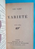 Paul Valery &ndash; Variete ( 1924 )