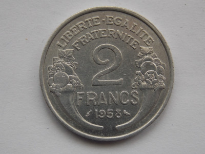 2 FRANCS 1958 FRANTA foto