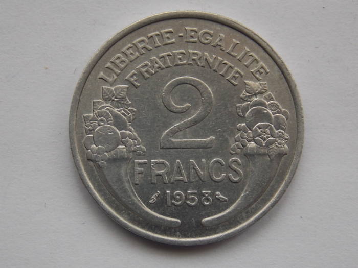 2 FRANCS 1958 FRANTA