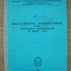 REGULAMENTUL INTERNATIONAL PENTRU PREVENIREA ABORDAJELOR PE MARE - 1972