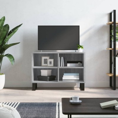vidaXL Comodă TV, gri sonoma, 69,5x30x50 cm, lemn compozit 826978 foto