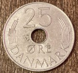 C50 - Moneda foarte veche - Danemarca - 25 ore - 1976