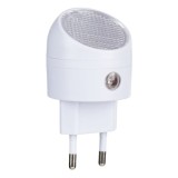 Lampa de veghe, LED, cu senzor si cap rotativ, 7 x 5 x 5 cm, Oem