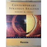 CONTEMPORARY STRATEGY ANALYSIS. CONCEPTS, TECHNIQUES, APPLICATIONS-ROBERT M. GRANT-132599