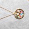 CHRISTIAN LACROIX PARIS, colier nou , deosebit , original, email pictat