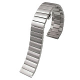 Curea metalica compatibila Garmin Vivoactive 4, telescoape Quick Release, 17cm, Argintiu