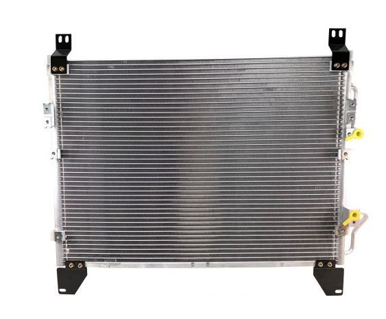 Condensator climatizare SSangYong Rexton, 2002-, motor 2.7 XDI, 126 kw diesel, cutie, full aluminiu brazat, 655 (610)x457 (445)x18 mm, fara filtru us