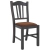 Scaun Silvana - cadru wenge - stofa - diverse culori - Stofa D-albastru D86