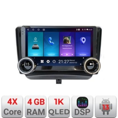 Navigatie Ford Turneo Courier Transit Courier 2014-2021 Edotec Incell 1K 10.5 inch 4+64 carplay android auto radio internet kit-turneo+EDT-E211-RK Car foto