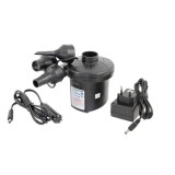Pompa electrica portabila, Alimentare 12V/230V, 50W cu 3 varfuri de umflare