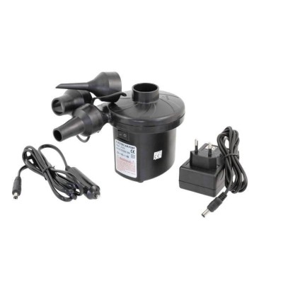 Pompa electrica portabila, Alimentare 12V/230V, 50W cu 3 varfuri de umflare foto